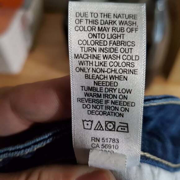 Maurices Jeans Womens 10 Blue Regular Fit Classic Stretch Denim Straight Leg - Picture 4 of 12